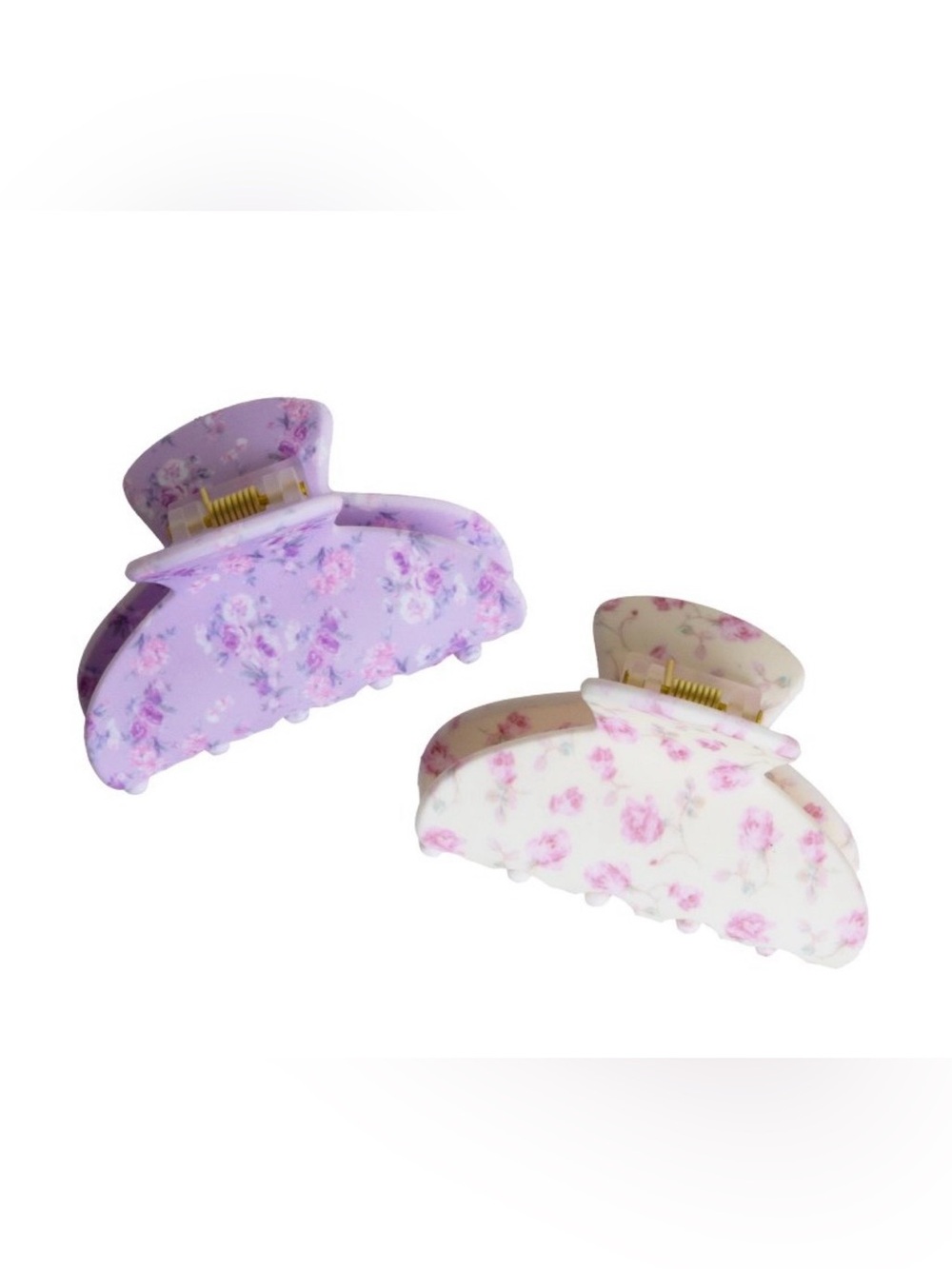 Goody X Love Shack Fancy Small Claw Clip - 2ct - Happy Thoughts And Ribbon Rosa🎀